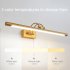 Led Bathroom Mirror Bathroom Light Fixtures With 350    Rotating Lamp Head Waterproof LED Light Strips Circular Switch Bathroom Vanity Mirror Headlight yellow br