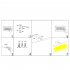 Led Bathroom Mirror Bathroom Light Fixtures With 350    Rotating Lamp Head Waterproof LED Light Strips Circular Switch Bathroom Vanity Mirror Headlight yellow br