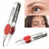 Led  Beveled  Eyebrow  Tweezer Stainless Steel Eyebrow Trimming Makeup Beauty Tools Eyebrow Plucking Clip Single pack