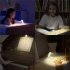 Led Book Light Usb Rechargeable Portable 3 Brightness Adjustable Clip on Reading Light Gift For Book Lovers   Black  1W