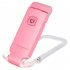 Led Book Light Usb Rechargeable Portable 3 Brightness Adjustable Clip on Reading Light Gift For Book Lovers  White  1W