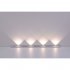 Led Cabinet Light 3 Modes Adjustable Brightness Energy Saving Ultra thin Intelligent Motion Sensor Lamp Black 20CM