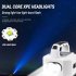 Led Camping Lanterns Solar Lights  Rechargeable USB Portable Light Flashlight With Built in Handle  8 Lighting Modes For Camping And Hiking White
