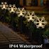 Led Christmas Solar Lawn Light Ip65 Waterproof Energy Saving Fairy Lights for Courtyard Garden Patio Decoration Mixed