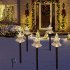 Led Christmas Solar Lawn Light Ip65 Waterproof Energy Saving Fairy Lights for Courtyard Garden Patio Decoration Reindeer
