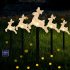 Led Christmas Solar Lawn Light Ip65 Waterproof Energy Saving Fairy Lights for Courtyard Garden Patio Decoration Bell