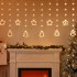Led Christmas String Lights With Remote Control Snowflake Star Christmas Tree Led Fairy Lights For Christmas Decorations Colored light USB remote control