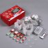 Led Christmas String Lights With Remote Control Snowflake Star Christmas Tree Led Fairy Lights For Christmas Decorations Colored light USB remote control