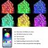 Led Christmas Tree Lamp Bluetooth App Controlled RGB Colorful Usb String Lights 30 meters 300 lights