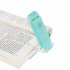 Led Clip On Book Light Portable Lightweight Usb Charging 2 Adjustable Brightness Lamps For Reading blue
