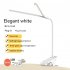 Led Clip On Table Lamp 3 Levels 1500mah Large Capacity Battery Rechargeable Eye Protection Desk Lamps green