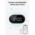 Led Clock Night Light with RC 3 level Timing Dimming App Control Bedside Lamp 3 color light