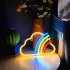 Led Cloud Rainbow Neon Lights 30lm Ip45 Waterproof Dormitory Room Atmosphere Lights