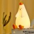 Led Cute Chicken Silicone Night Light Color Changing Patting Switch Lamp Feeding Lamp For Kid Bedroom Decor colorful