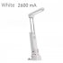 Led Desk Lamp 3 Levels Adjustable Brightness Eye Protection Usb Charging Reading Lamp Night Lights White  2600mAh 