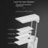 Led Desk Lamp 3 Levels Adjustable Brightness Eye Protection Usb Charging Reading Lamp Night Lights White  2600mAh 