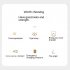 Led Desk Lamp 3 Levels Adjustable Brightness Eye Protection Usb Charging Reading Lamp Night Lights White  2600mAh 