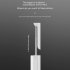 Led Desk Lamp 3 Levels Adjustable Brightness Eye Protection Usb Charging Reading Lamp Night Lights White  2600mAh 