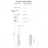 Led Desk Lamp 3 Levels Adjustable Brightness Eye Protection Usb Charging Reading Lamp Night Lights White  2600mAh 