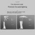 Led Desk Lamp 3 Levels Adjustable Brightness Eye Protection Usb Charging Reading Lamp Night Lights White  2600mAh 