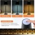 Led Desk Lamp 4200mah Rechargeable Adjustable Brightness Touch Night Light Table Lamp For Living Room Bedroom White 4000mAh