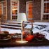Led Desk Lamp 4200mah Rechargeable Adjustable Brightness Touch Night Light Table Lamp For Living Room Bedroom White 4000mAh