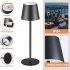 Led Desk Lamp 4200mah Rechargeable Adjustable Brightness Touch Night Light Table Lamp For Living Room Bedroom White 4000mAh