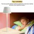 Led Desk Lamp 4200mah Rechargeable Adjustable Brightness Touch Night Light Table Lamp For Living Room Bedroom White 4000mAh