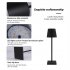 Led Desk Lamp 4200mah Rechargeable Adjustable Brightness Touch Night Light Table Lamp For Living Room Bedroom White 4000mAh