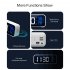 Led Digital Alarm Clock 12   24 Hour Adjustable Volume Brightness Mirror Clocks For Bedroom Home Office white