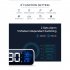 Led Digital Alarm Clock 12   24 Hour Adjustable Volume Brightness Mirror Clocks For Bedroom Home Office white