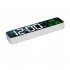 Led Digital Alarm Clock Time Date Temperature Display Large screen Desk Table Clock for Living Room Office Black