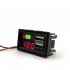 Led Digital Display Voltmeter Mini Voltage Meter Lead acid Battery Dc 24v 12v To 5v Step down Module Dual Usb Ports 12V lead acid red dual USB