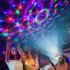 Led Disco  Ball  Light  15 Colors Sound Activated Party Light With Remote Control  Colorful Lighting Lamp For Family Gatherings Dance Halls 15 colors black