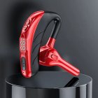 Led Display Wireless X13 Bluetooth  Earphones Car Sports Hanging Ear Type Long Standby Time Noise Cancelling Headset X13 red