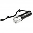 Led Diving Flashlight Waterproof Magnetic Control Switch Torch Outdoor Work Light With Hanging Rope L2
