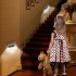 Led Door Lock Light 60 Degrees Infrared Human Body Sensor Night Lamp For Stairs Warehouse Wardrobe silver