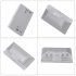 Led Door Lock Light 60 Degrees Infrared Human Body Sensor Night Lamp For Stairs Warehouse Wardrobe silver