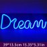 Led Dream Shape Neon Lamp Usb Charging Birthday Wedding Holiday Supply For Living Room Wall Decoration Warm White