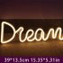 Led Dream Shape Neon Lamp Usb Charging Birthday Wedding Holiday Supply For Living Room Wall Decoration Warm White