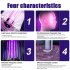 Led Electric Mosquito Killer Indoor Outdoor Safe Harmless Catcher Lamp Mosquito Trap For Home Patio Backyard USB Plug in