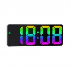 Led Electronic Bedroom Alarm Clock 12/24 Hours Adjustable Brightness Desk Clock