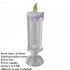 Led Electronic Candle Light Multiple Modes Colorful Romantic Luminous Flameless Night Light for Home Decor Blue