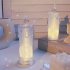 Led Electronic Candle Lights Flameless Tears Candle Lamp Ornaments for Wedding Christmas 6 3 x 15cm without base