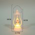 Led Fairy Tale Wind Lantern Portable Retro Santa Snowman Electronic Candle Lamp for Christmas Decorations backpack santa