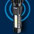 Led Flashlights Usb Rechargeable Outdoor Lighting Cob Work Light Emergency Spotlights with Tail Rope GT10