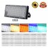 Led  Floodlight 50w 220v Outdoor Waterproof Energy Conservation Yard Football Garden Light Blue light