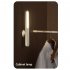 Led Geometric Table Lamp USB Charging Magnetic Suction Double Base 3 level Brightness Adjustable Khaki