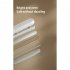 Led Geometric Table Lamp USB Charging Magnetic Suction Double Base 3 level Brightness Adjustable Khaki