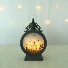 Led Halloween Lamp Retro Bell-shaped Lantern Electronic Candle Light